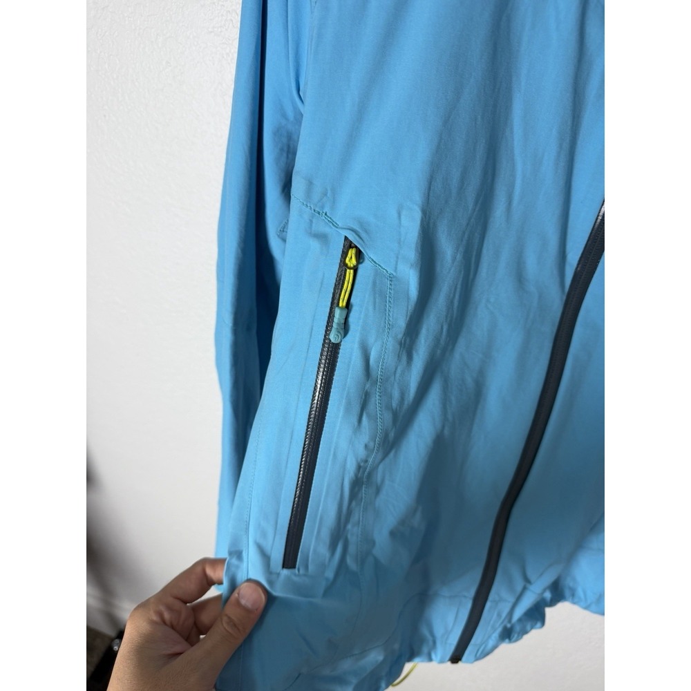 The North Face Summit Series Gore-Tex Zip Up Hooded Jacket Women's M Blue - Picture 4 of 13
